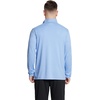image:imageM MAELREG Quarter Zip Golf Pullover Men Dry Fit Long Sleeve Performance Wicking Mock Neck 14 Zip Pullover Mens SweatshirtLight Blue Melange