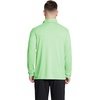 image:imageM MAELREG Quarter Zip Golf Pullover Men Dry Fit Long Sleeve Performance Wicking Mock Neck 14 Zip Pullover Mens SweatshirtLight Green Melange