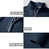 image:imageM MAELREG Quarter Zip Golf Pullover Men Dry Fit Long Sleeve Performance Wicking Mock Neck 14 Zip Pullover Mens SweatshirtNavy