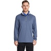 image:imageM MAELREG Quarter Zip Golf Pullover Men Dry Fit Long Sleeve Performance Wicking Mock Neck 14 Zip Pullover Mens SweatshirtNavy Melange