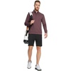 image:imageM MAELREG Quarter Zip Pullover Men Moisture Wicking Performance Heather Midlayer Golf 14 Zip Pullover Mens SweatshirtBrick Heather