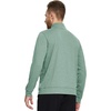 image:imageM MAELREG Quarter Zip Pullover Men Moisture Wicking Performance Heather Midlayer Golf 14 Zip Pullover Mens SweatshirtDark Green Melange