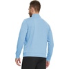 image:imageM MAELREG Quarter Zip Pullover Men Moisture Wicking Performance Heather Midlayer Golf 14 Zip Pullover Mens SweatshirtLight Blue Melange