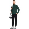 image:imageM MAELREG Quarter Zip Pullover Men Moisture Wicking Performance Heather Midlayer Golf 14 Zip Pullover Mens SweatshirtTurquoise Heather