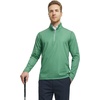 image:imageM MAELREG Quarter Zip Pullover Men Performance Dry Fit Stripe Mock Neck Midlayer Golf 14 Zip Pullover Mens SweatshirtGreen Melange