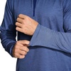 image:imageM MAELREG Quarter Zip Pullover Men Performance Dry Fit Stripe Mock Neck Midlayer Golf 14 Zip Pullover Mens SweatshirtGrey Blue Melange
