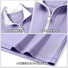 image:imageM MAELREG Quarter Zip Pullover Men Performance Dry Fit Stripe Mock Neck Midlayer Golf 14 Zip Pullover Mens SweatshirtLavender Melange