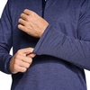 image:imageM MAELREG Quarter Zip Pullover Men Performance Dry Fit Stripe Mock Neck Midlayer Golf 14 Zip Pullover Mens SweatshirtNavy Melange