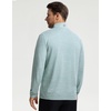 image:imageM MAELREG Quarter Zip Pullover Men Print Dry Fit Long Sleeve Golf ShirtGreen Heather