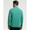 image:imageM MAELREG Quarter Zip Pullover Men Print Dry Fit Long Sleeve Golf ShirtGreen Whiskey Glass