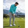 image:imageM MAELREG Quarter Zip Pullover Men Print Dry Fit Long Sleeve Golf ShirtGreen Whiskey Glass