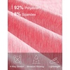 image:imageM MAELREG Quarter Zip Pullover Men Print Dry Fit Long Sleeve Golf ShirtPink Heather