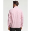 image:imageM MAELREG Quarter Zip Pullover Men Print Dry Fit Long Sleeve Golf ShirtPink Whiskey Glass
