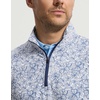 image:imageM MAELREG Quarter Zip Pullover Men Print Dry Fit Long Sleeve Golf ShirtSterling Grey Flower