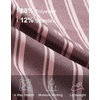 image:imageM MAELREG Quarter Zip Pullover Men Print Dry Fit Long Sleeve Golf ShirtWine Red Stripe