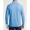 image:imageM MAELREG Quarter Zip Pullover Men Running Shirt Long Sleeve Golf ShirtsBlue Heather