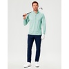 image:imageM MAELREG Quarter Zip Pullover Men Running Shirt Long Sleeve Golf ShirtsLight Green Heather