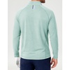 image:imageM MAELREG Quarter Zip Pullover Men Running Shirt Long Sleeve Golf ShirtsLight Green Heather