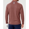 image:imageM MAELREG Quarter Zip Pullover Men Running Shirt Long Sleeve Golf ShirtsRed Ochre Heather