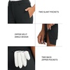 image:imageM MAELREG Womens Golf Pants Lightweight Quick Dry Ankle Zip Track PantsBlack