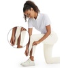 image:imageM MAELREG Womens Golf Pants Lightweight Quick Dry Ankle Zip Track PantsCream
