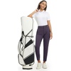 image:imageM MAELREG Womens Golf Pants Lightweight Quick Dry Ankle Zip Track PantsDark Purple
