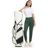 image:imageM MAELREG Womens Golf Pants Lightweight Quick Dry Ankle Zip Track PantsForest Green