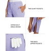 image:imageM MAELREG Womens Golf Pants Lightweight Quick Dry Ankle Zip Track PantsLavender