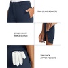 image:imageM MAELREG Womens Golf Pants Lightweight Quick Dry Ankle Zip Track PantsNavy