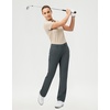 image:imageM MAELREG Womens Golf Pants with Belt Loops Stretch Straight Leg Regular Fit Work Business Slacks Travel Casual Dress PantsDark Gray