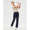 image:imageM MAELREG Womens Golf Pants with Belt Loops Stretch Straight Leg Regular Fit Work Business Slacks Travel Casual Dress PantsNavy