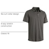 image:imageMens Golf Polo Shirts Short Sleeve Striped Performance Moisture Wicking Dry Fit Golf Shirts for MenBlack Stripe