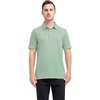 image:imageMens Golf Polo Shirts Short Sleeve Striped Performance Moisture Wicking Dry Fit Golf Shirts for MenEmerald Stripe