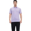 image:imageMens Golf Polo Shirts Short Sleeve Striped Performance Moisture Wicking Dry Fit Golf Shirts for MenLavenderWhite Stripe