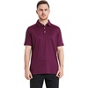 image:imageMens Golf Polo Shirts Short Sleeve Striped Performance Moisture Wicking Dry Fit Golf Shirts for MenMaroon Stripe