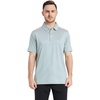 image:imageMens Golf Polo Shirts Short Sleeve Striped Performance Moisture Wicking Dry Fit Golf Shirts for MenYellow Stripe