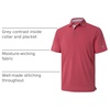 image:imageMens Golf Shirt Short and Long Sleeve Moisture Wicking Dry Fit Performance Solid Casual Pique Golf Polo Shirts for MenBrick