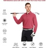 image:imageMens Golf Shirt Short and Long Sleeve Moisture Wicking Dry Fit Performance Solid Casual Pique Golf Polo Shirts for MenBricklong