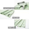 image:imageMens Golf Shirt Short and Long Sleeve Moisture Wicking Dry Fit Performance Solid Casual Pique Golf Polo Shirts for MenCanary Green
