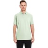 image:imageMens Golf Shirt Short and Long Sleeve Moisture Wicking Dry Fit Performance Solid Casual Pique Golf Polo Shirts for MenCanary Green