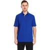 image:imageMens Golf Shirt Short and Long Sleeve Moisture Wicking Dry Fit Performance Solid Casual Pique Golf Polo Shirts for MenCobalt