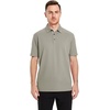 image:imageMens Golf Shirt Short and Long Sleeve Moisture Wicking Dry Fit Performance Solid Casual Pique Golf Polo Shirts for MenDark Khaki