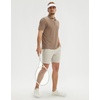 image:imageMens Golf Shirt Short and Long Sleeve Moisture Wicking Dry Fit Performance Solid Casual Pique Golf Polo Shirts for MenLight Brown
