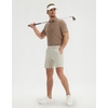 image:imageMens Golf Shirt Short and Long Sleeve Moisture Wicking Dry Fit Performance Solid Casual Pique Golf Polo Shirts for MenLight Brown