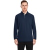 image:imageMens Golf Shirt Short and Long Sleeve Moisture Wicking Dry Fit Performance Solid Casual Pique Golf Polo Shirts for MenNavylong