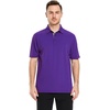 image:imageMens Golf Shirt Short and Long Sleeve Moisture Wicking Dry Fit Performance Solid Casual Pique Golf Polo Shirts for MenPurple
