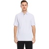 image:imageMens Golf Shirt Short and Long Sleeve Moisture Wicking Dry Fit Performance Solid Casual Pique Golf Polo Shirts for MenWhite