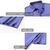 image:imageMens Polo Shirts Short and Long Sleeve Casual Solid Stylish Dry Fit Performance Designed Collared Golf Polo Shirts for MenBluish Violet