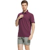 image:imageMens Polo Shirts Short and Long Sleeve Casual Solid Stylish Dry Fit Performance Designed Collared Golf Polo Shirts for MenBordeaux Red