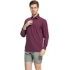 image:imageMens Polo Shirts Short and Long Sleeve Casual Solid Stylish Dry Fit Performance Designed Collared Golf Polo Shirts for MenBordeaux Redlong